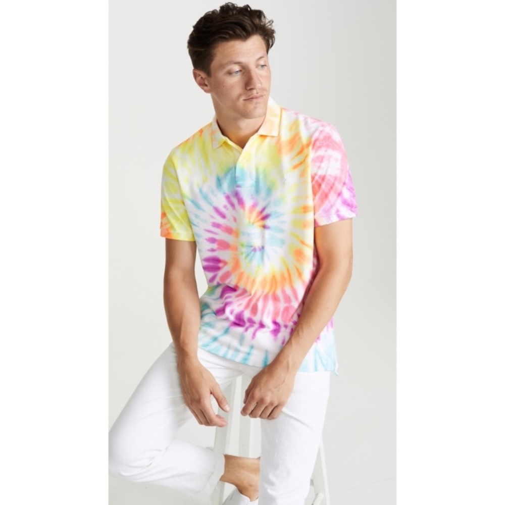 Polo Ralph Lauren #407 Tie Dye Polo Shirt Men’s Women’s Small